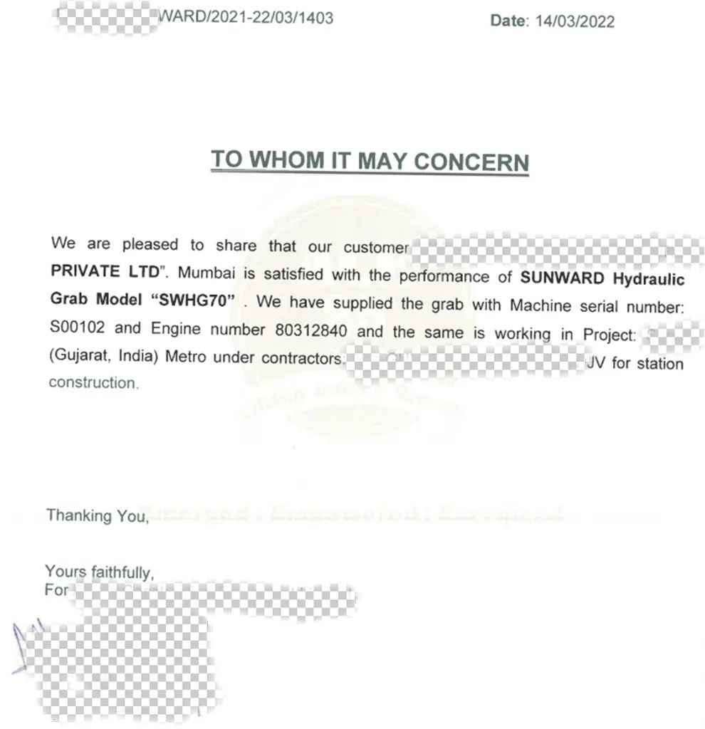 谢谢信!糖果派对官网智能SWHG70液压抓斗助力外洋基础施工获一定