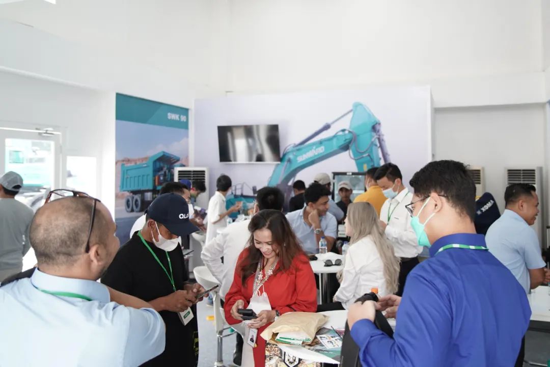 外地化建设显效果!糖果派对官网智能携矿山成套装备亮相印尼矿业展