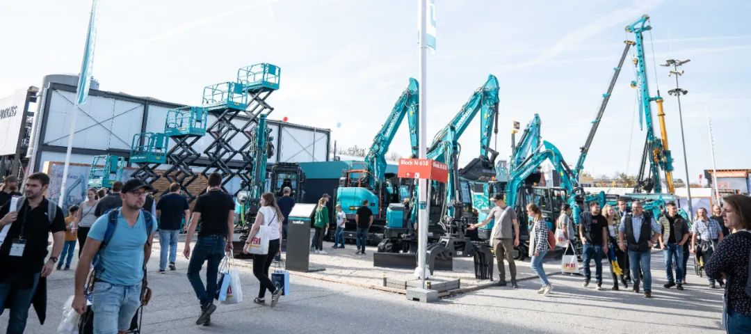 Bauma 2022 | 一组火热现场图带您重温糖果派对官网智能德国宝马展之旅