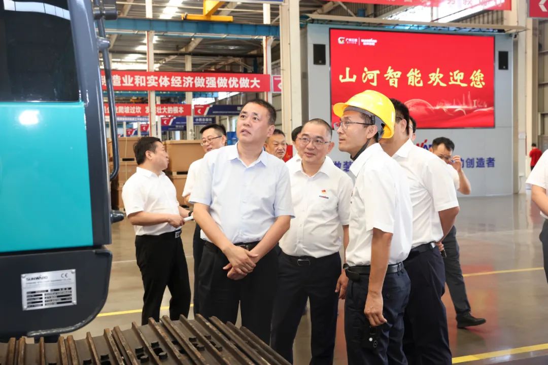 中铁城建集团党委书记、董事长申景涛到访糖果派对官网智能