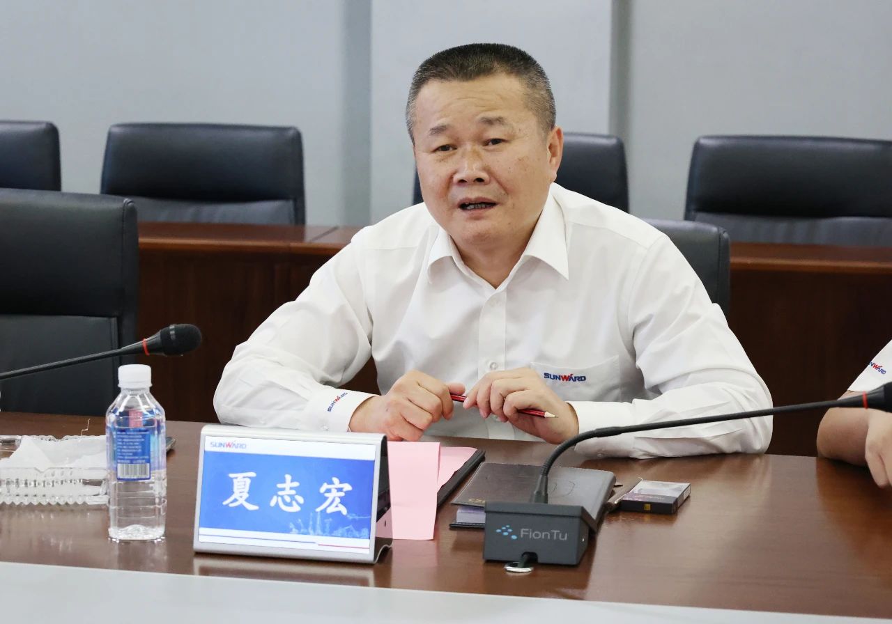 永青科技集团董事长胡晓东带队到访糖果派对官网智能