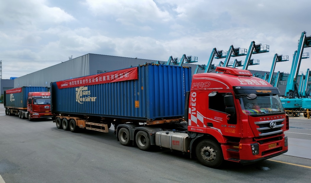 外洋销售同比增添超200%!糖果派对官网智能高空机械阔步“出海”