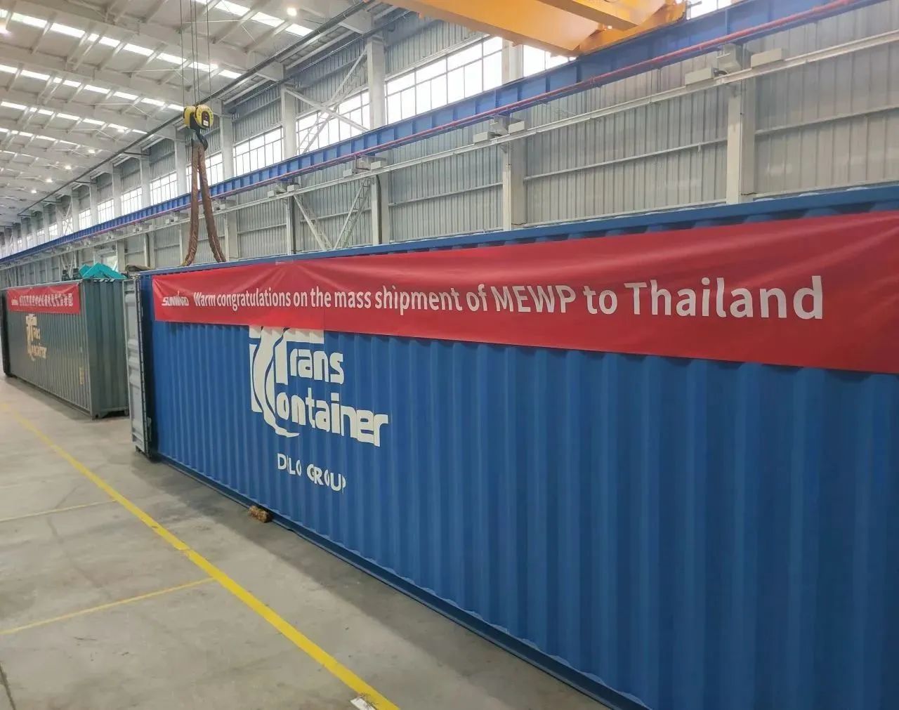 外洋销售同比增添超200%!糖果派对官网智能高空机械阔步“出海”