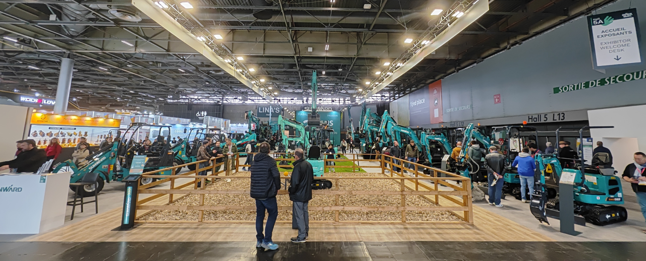 赢战INTERMAT 2024!糖果派对官网智能土方机械深耕全球高端市场